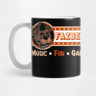 Freddy Fazbear Pizza Logo Five Nights Mug